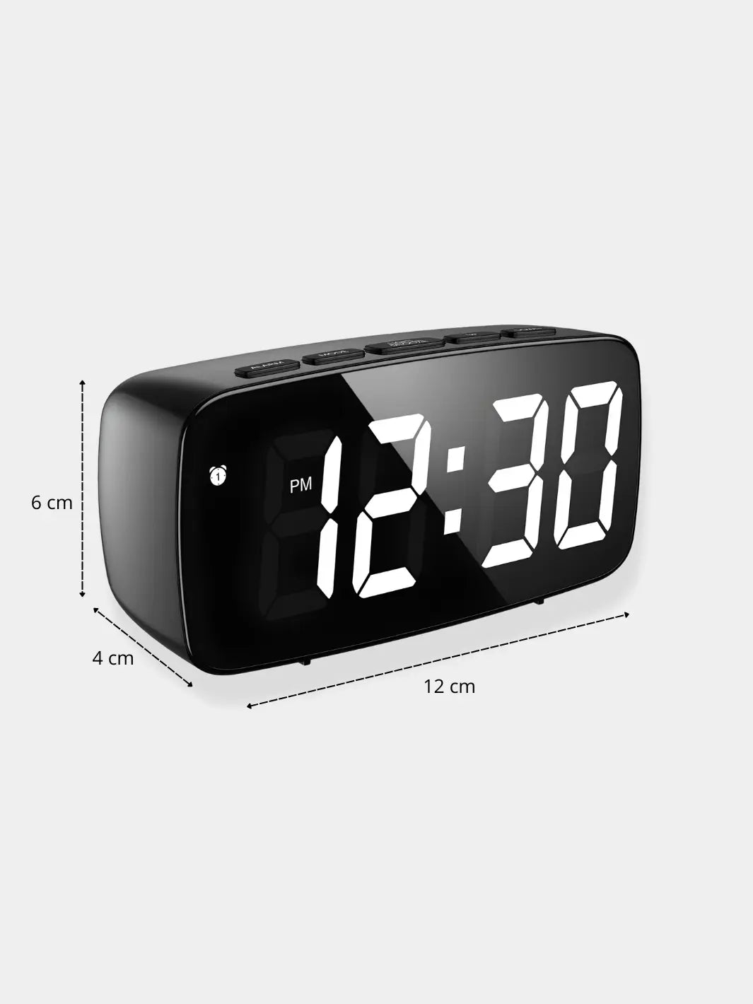 Réveil digital LED grand affichage