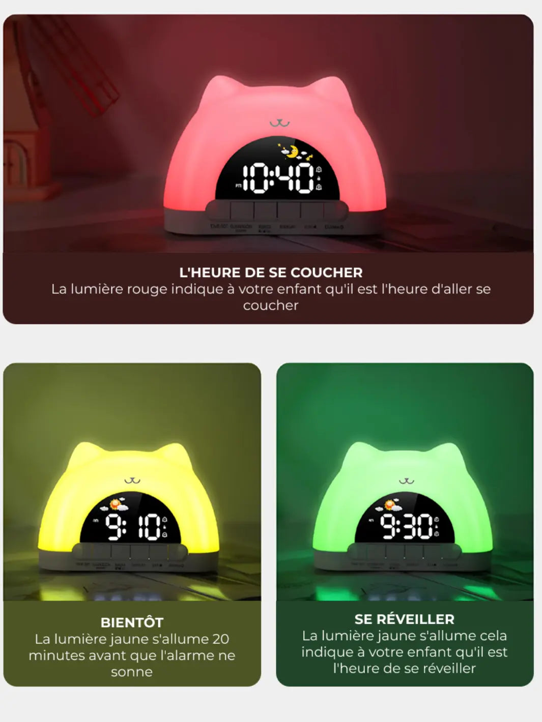 Réveil intelligent enfant