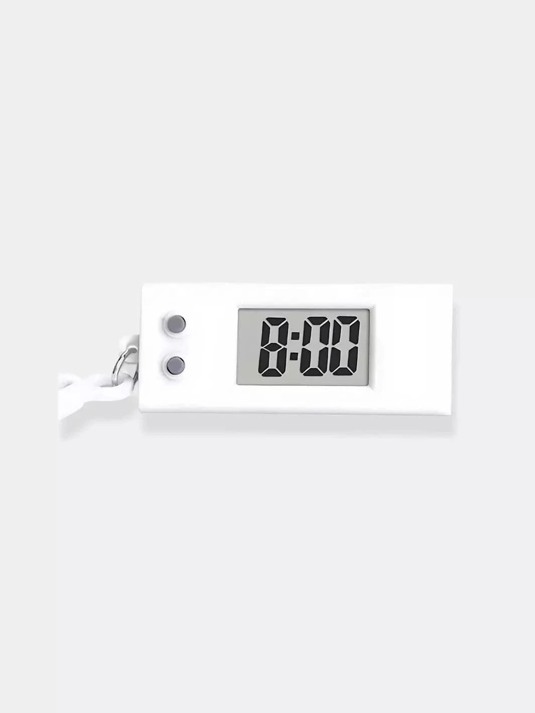 Mini réveil portable Blanc