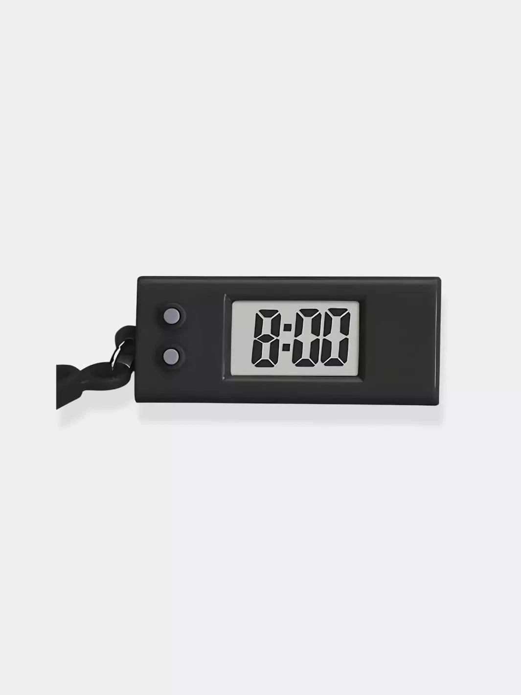Mini réveil portable Noir