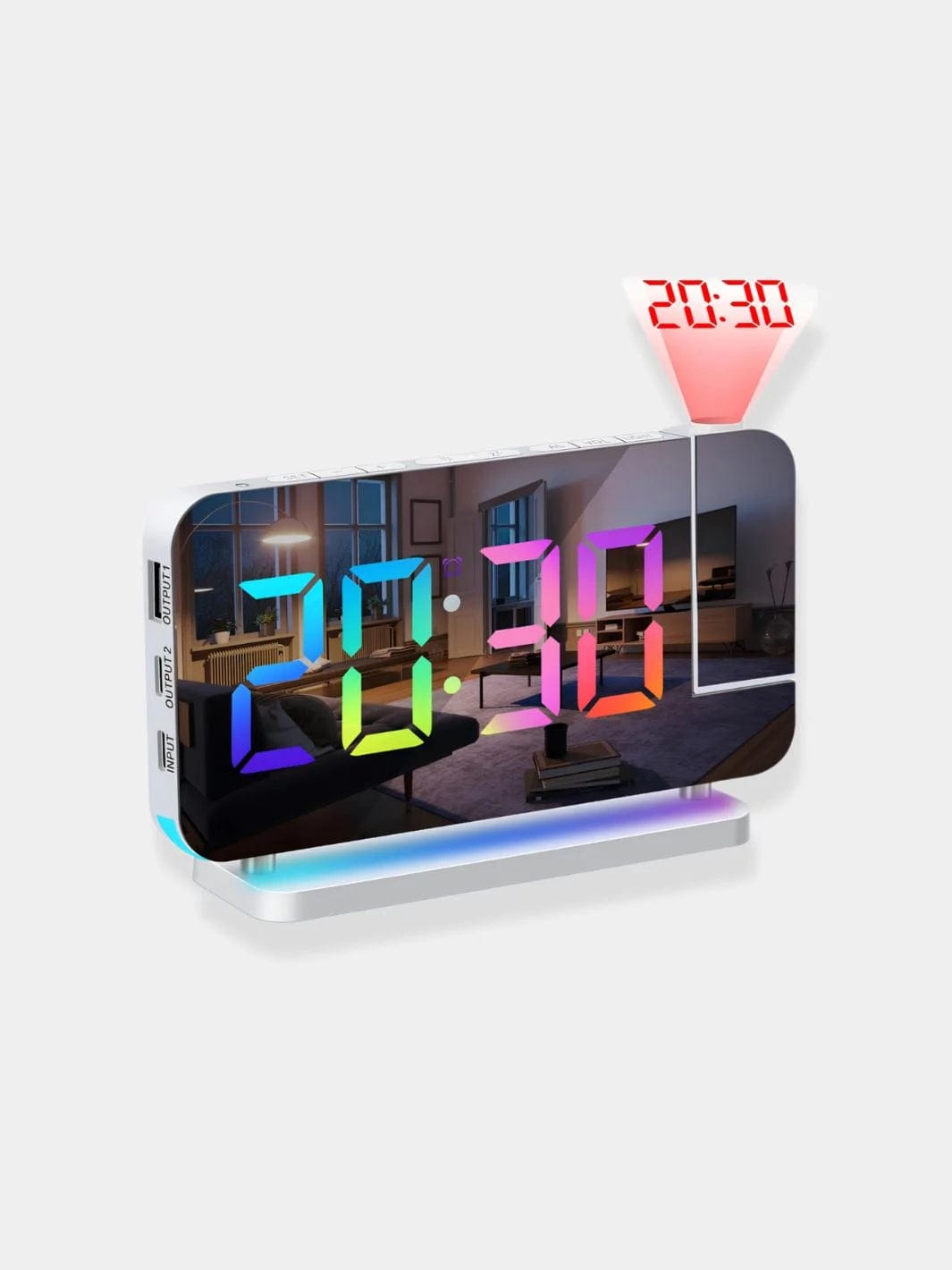 TMISHION Réveil à Projection Réveil De Projection Conception D