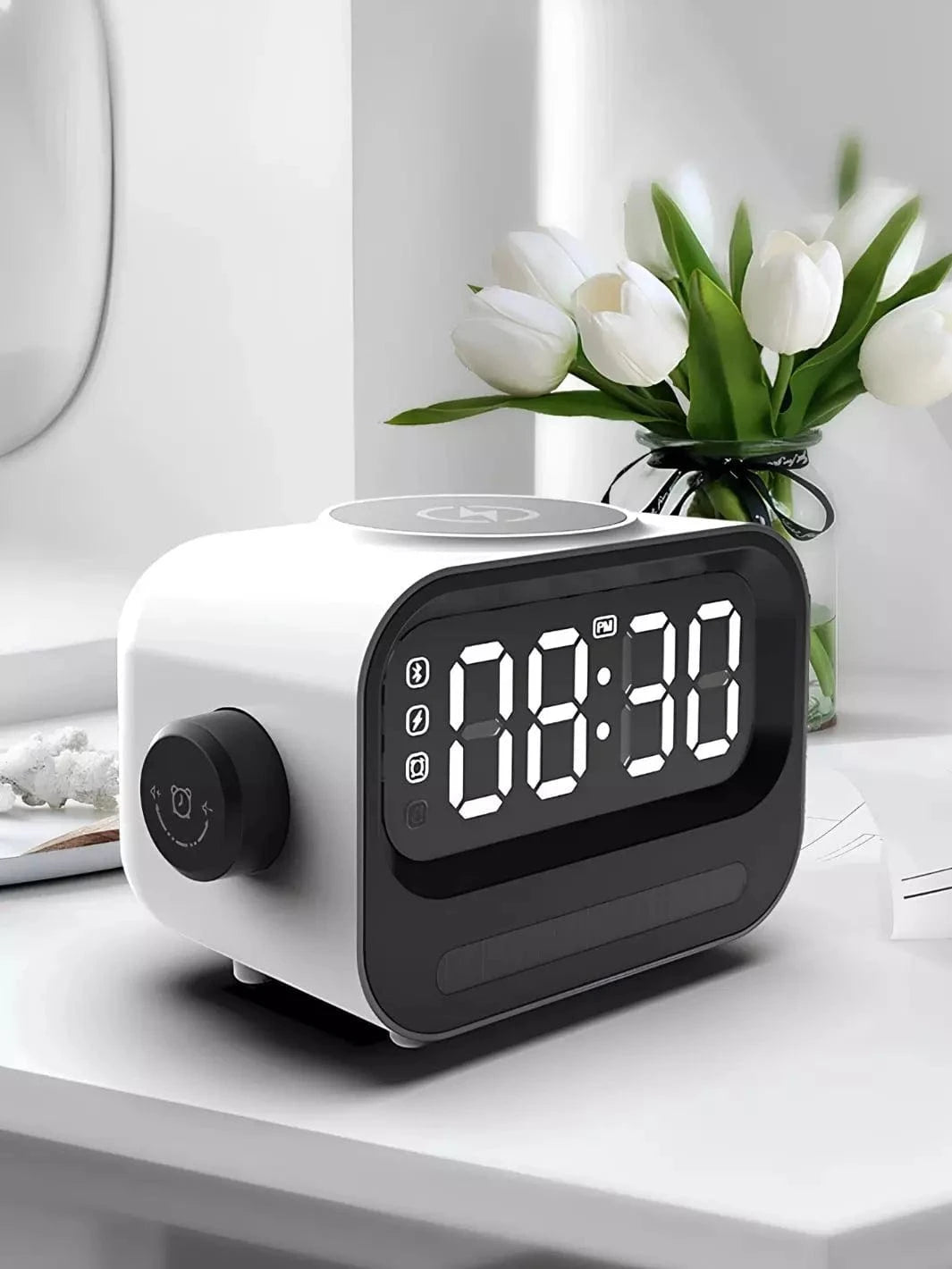 Réveil connecté chargeur 4-en-1