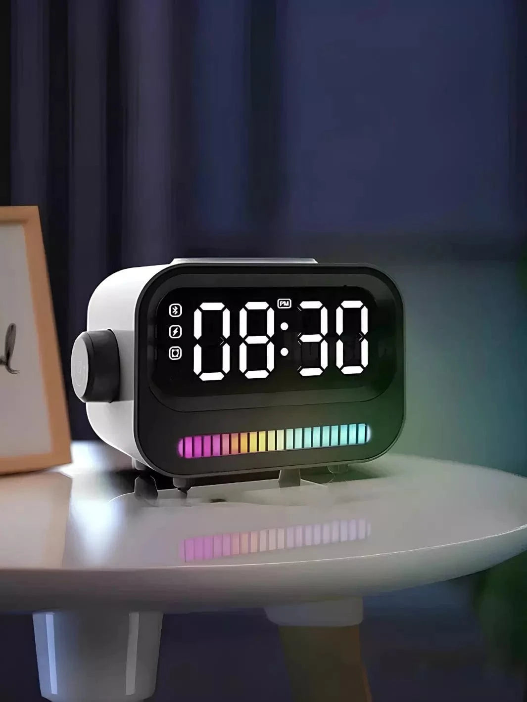 Réveil connecté chargeur 4-en-1
