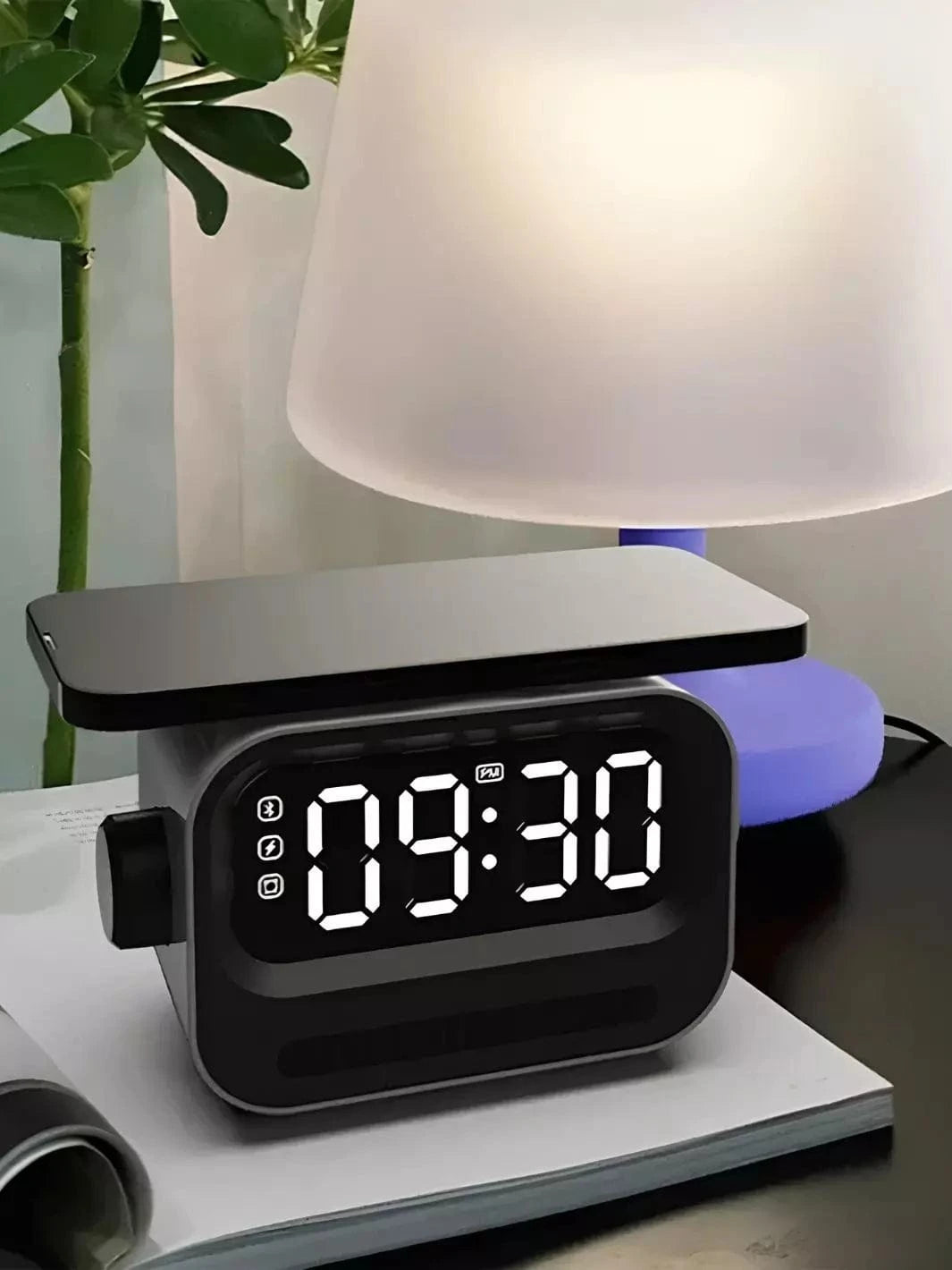 Réveil connecté chargeur 4-en-1