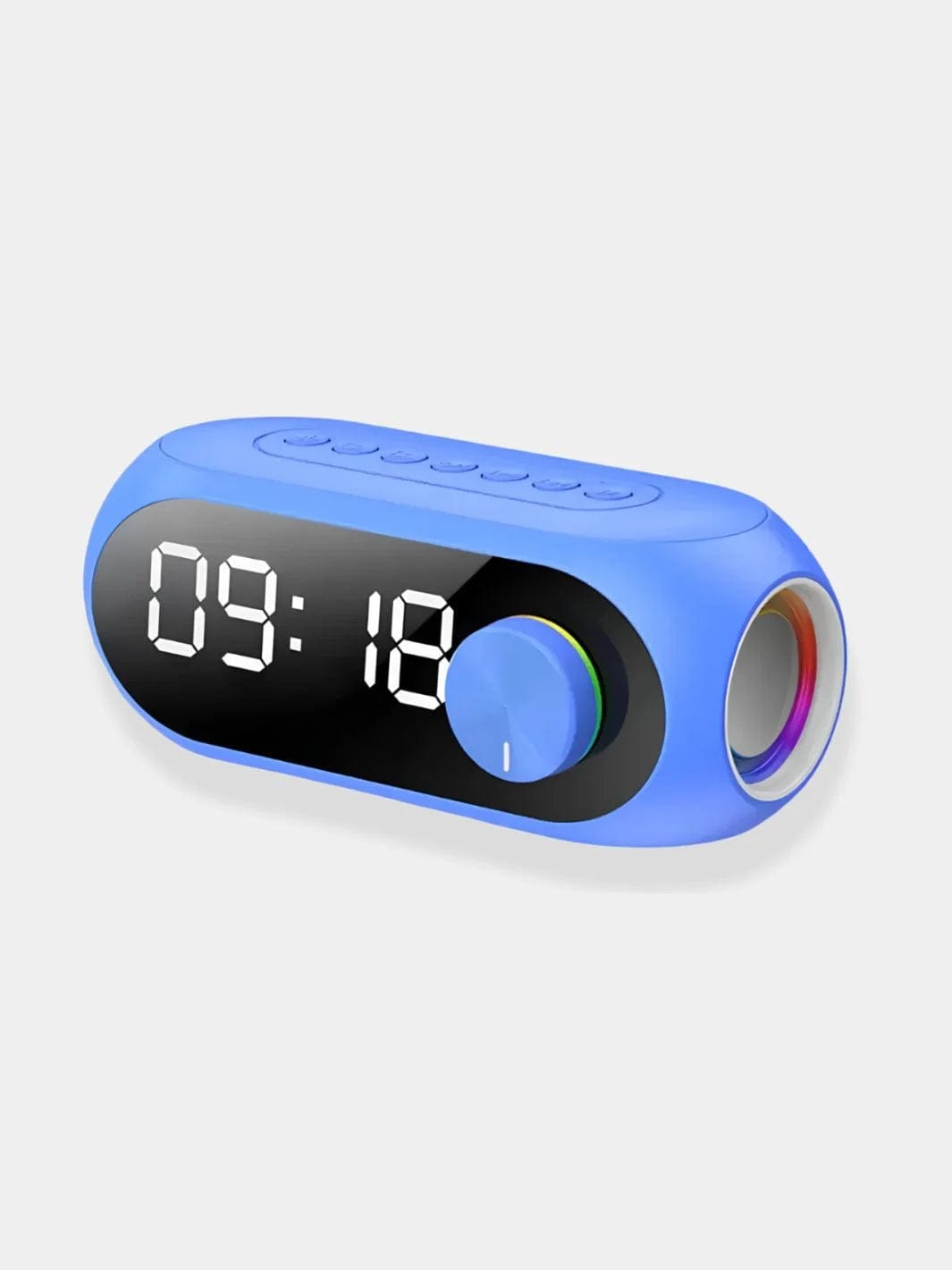 Réveil enceinte bluetooth Bleu