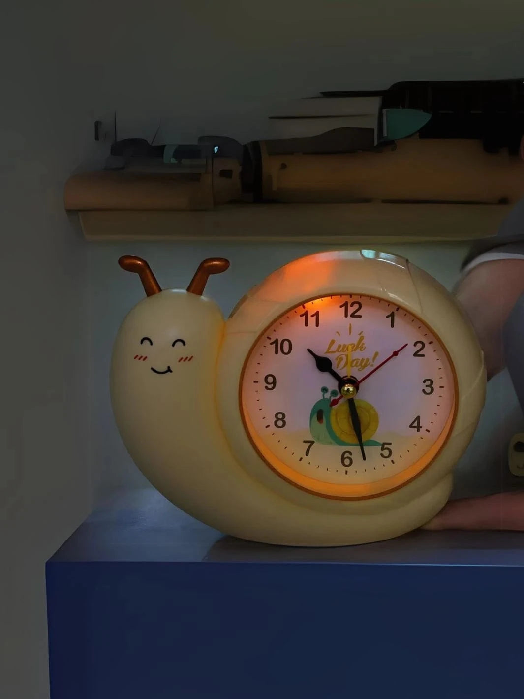 Réveil escargot enfant