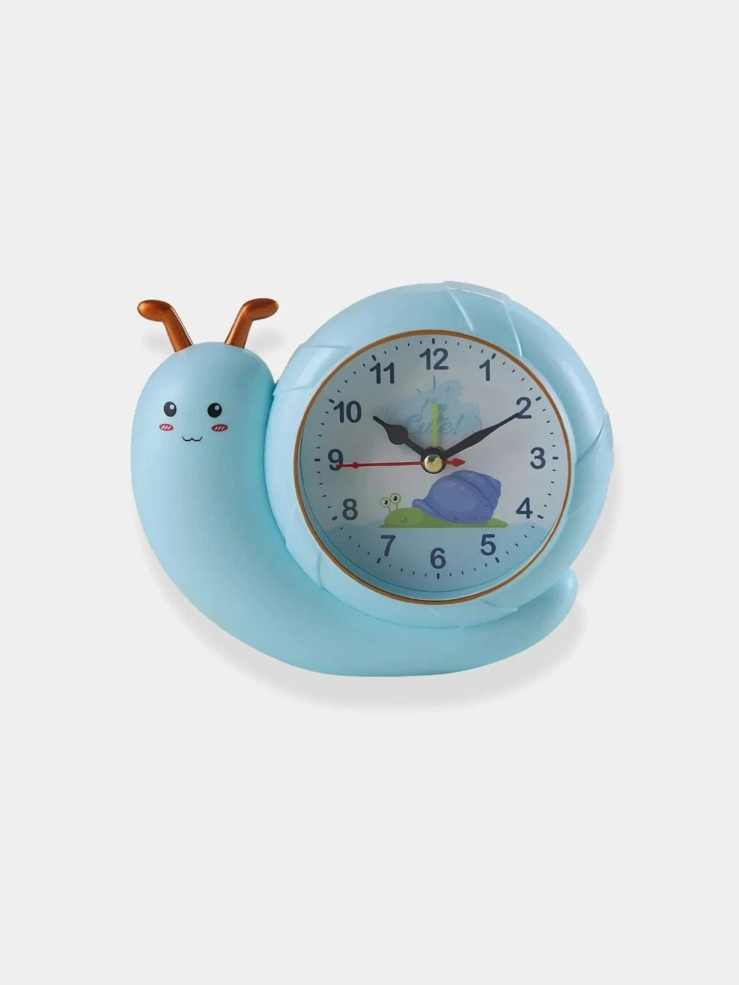 Réveil escargot enfant Bleu