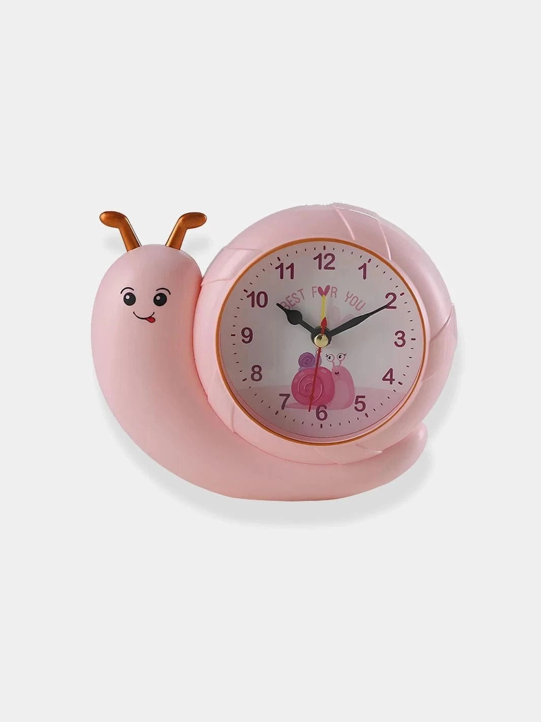 Réveil escargot enfant Rose