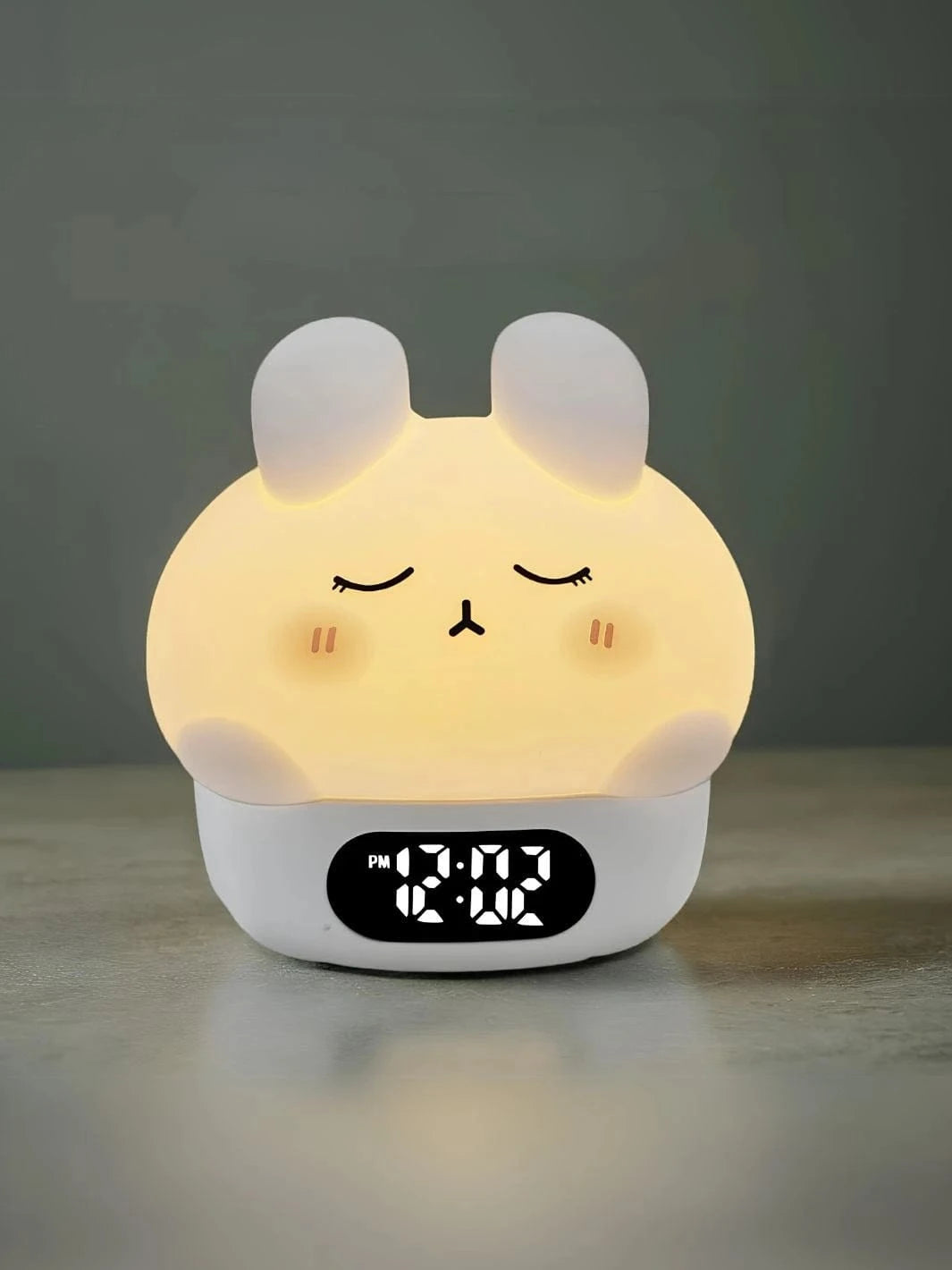 Réveil lapin lumineux