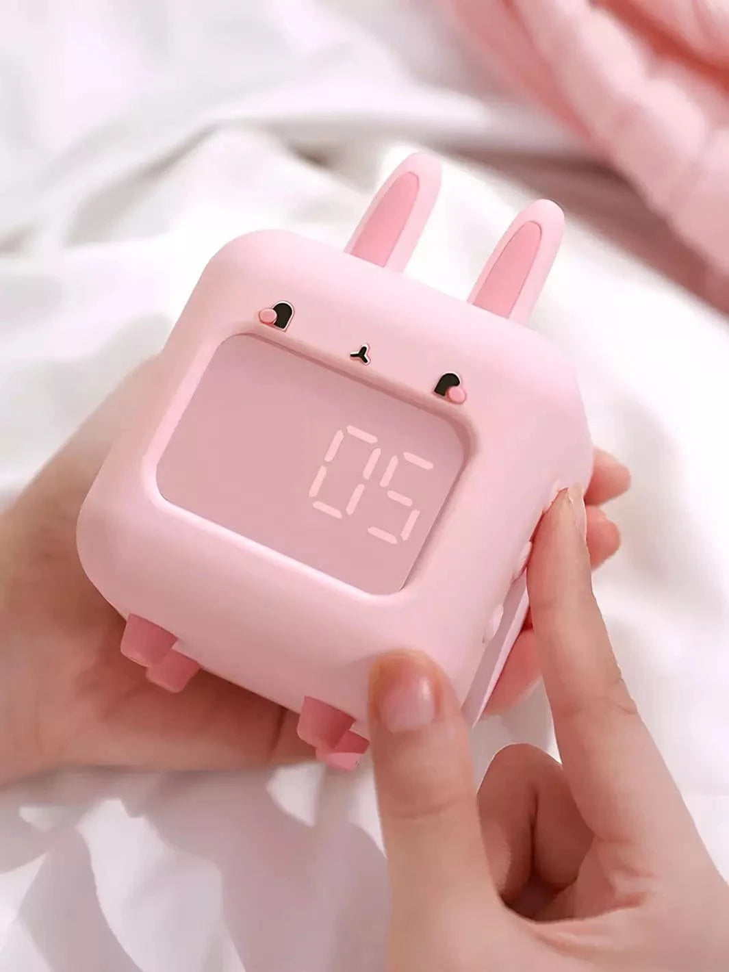 Réveil lapin mignon