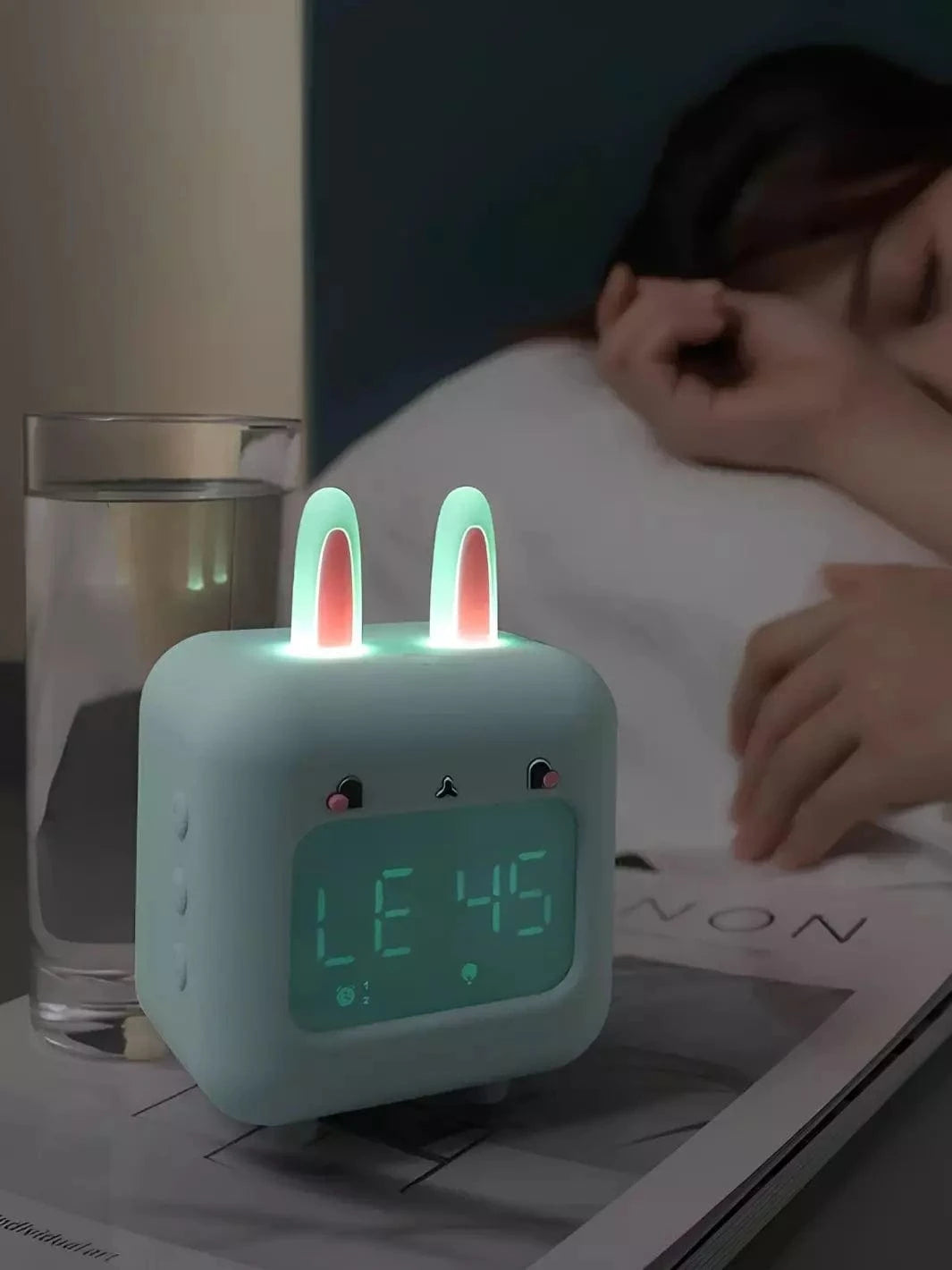 Réveil lapin mignon