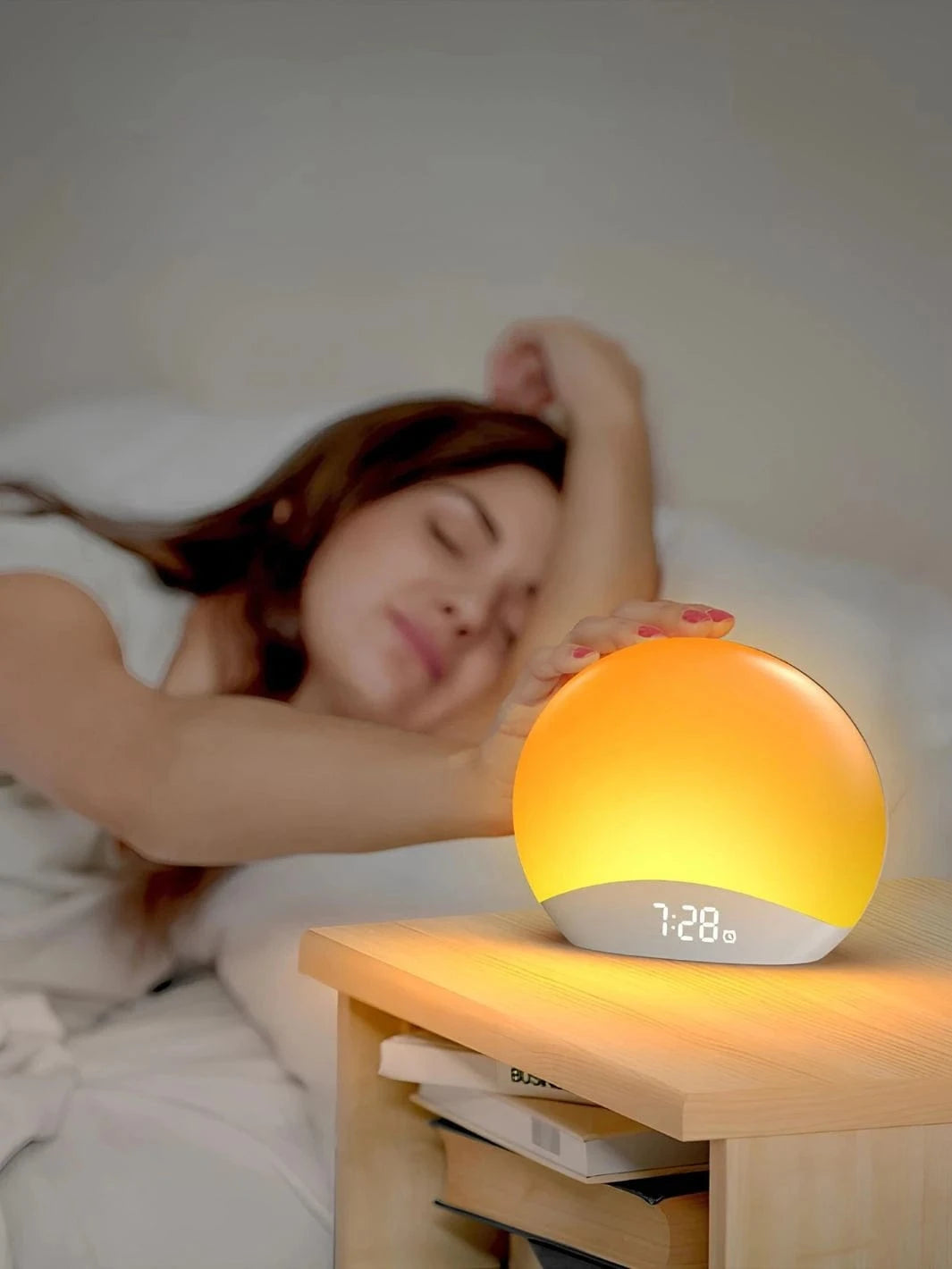 Réveil lumineux simulateur d'aube