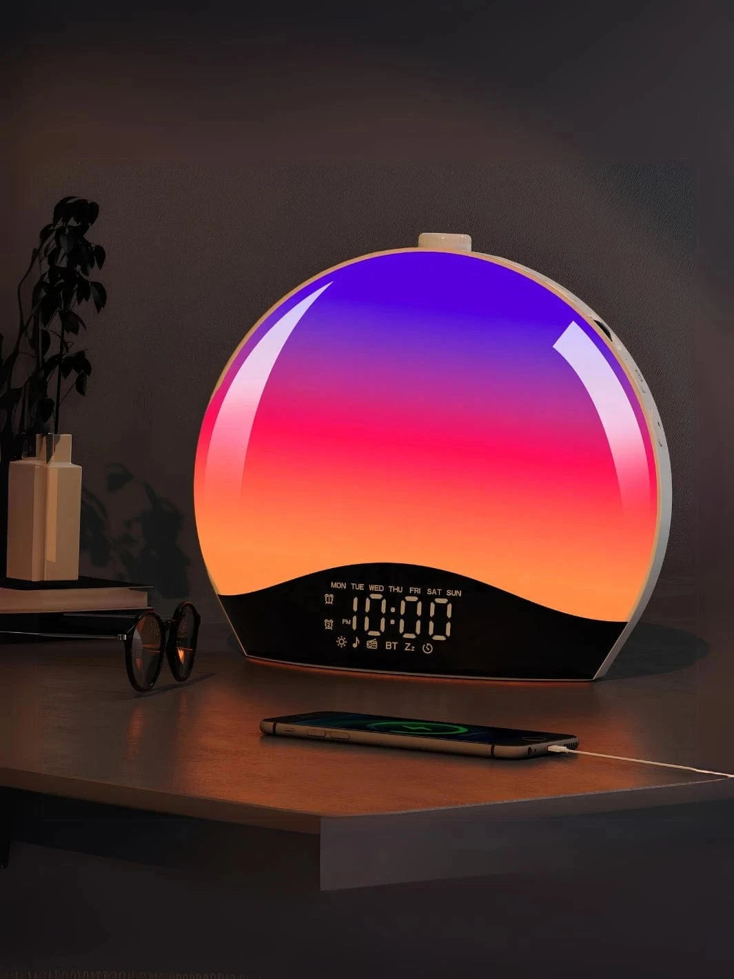 Réveil lumineux simulateur d'aube