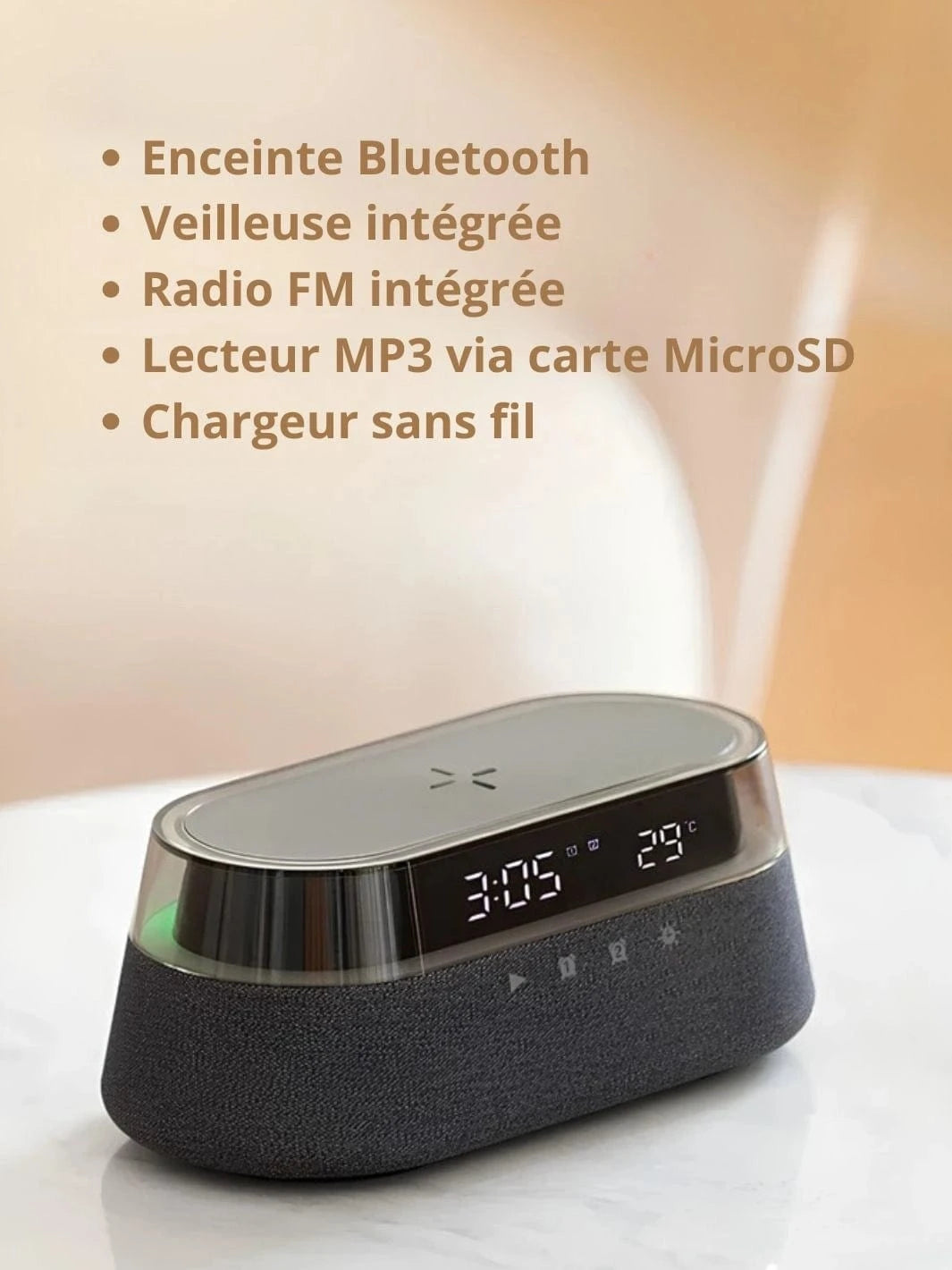 Réveil moderne design