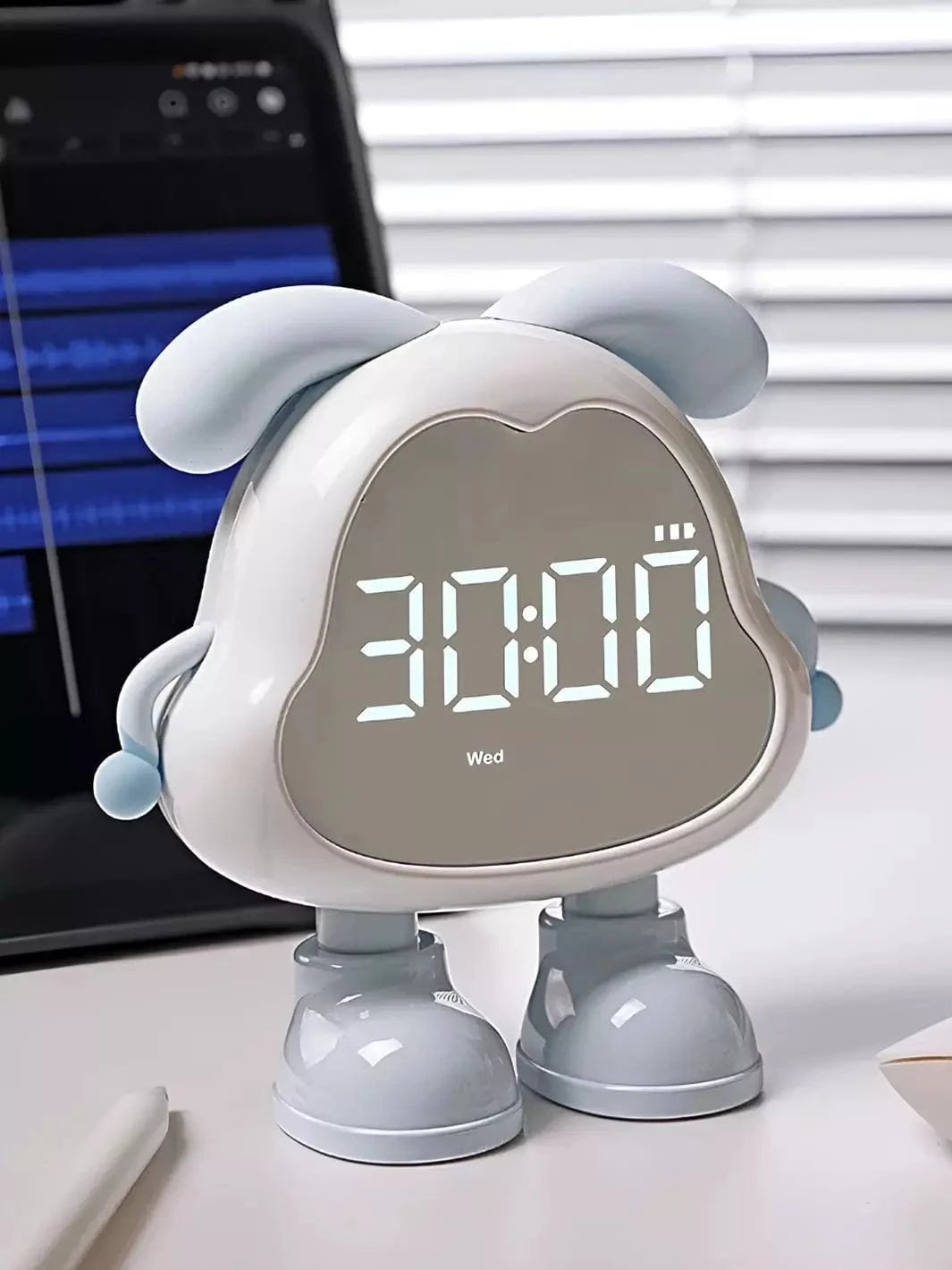 Réveil numérique enfant Bleu