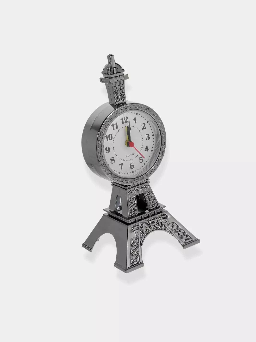 Réveil Tour Eiffel Gris chromé