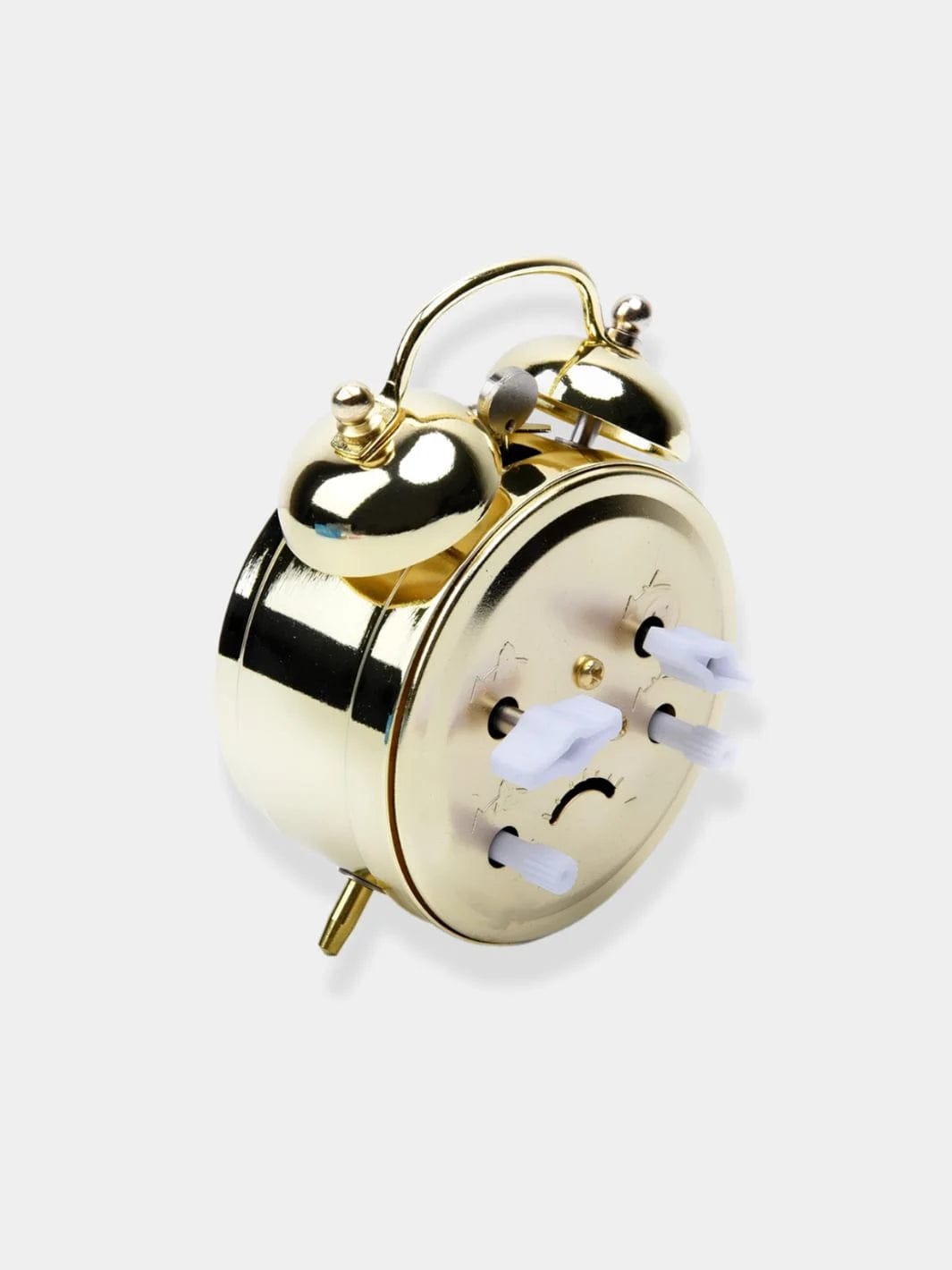 Réveil vintage doré