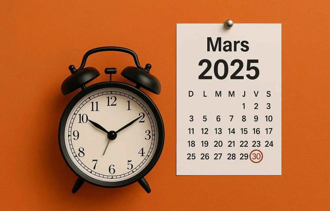 Changement d’heure 2025