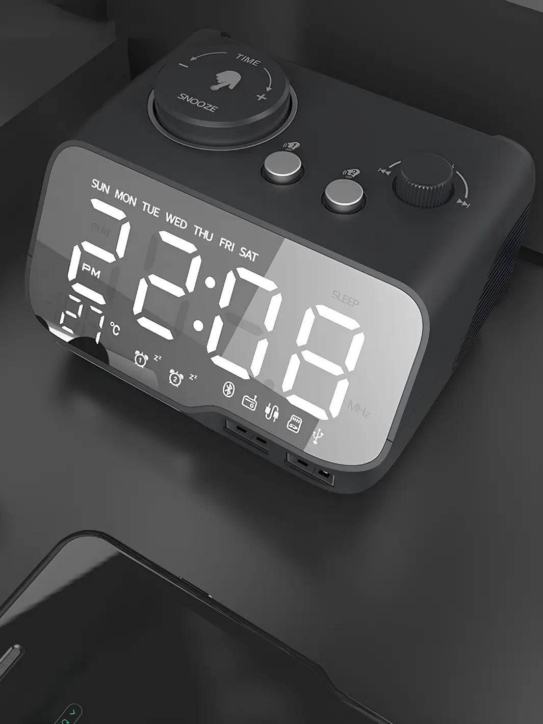 Radio réveil moderne V2