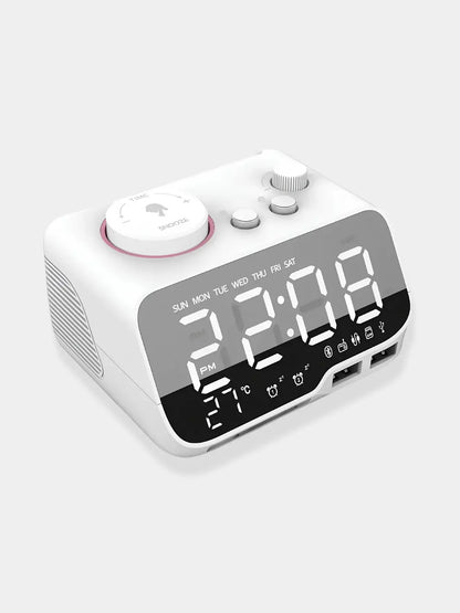Radio réveil moderne V2 blanc