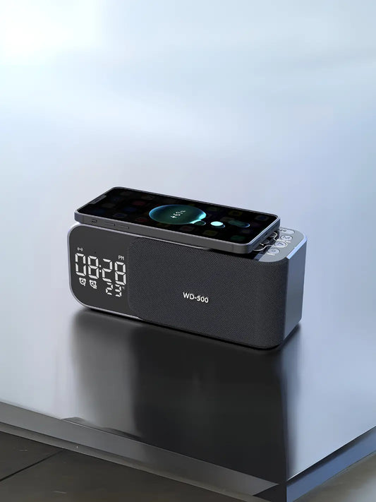 Radio réveil avec chargeur sans fil