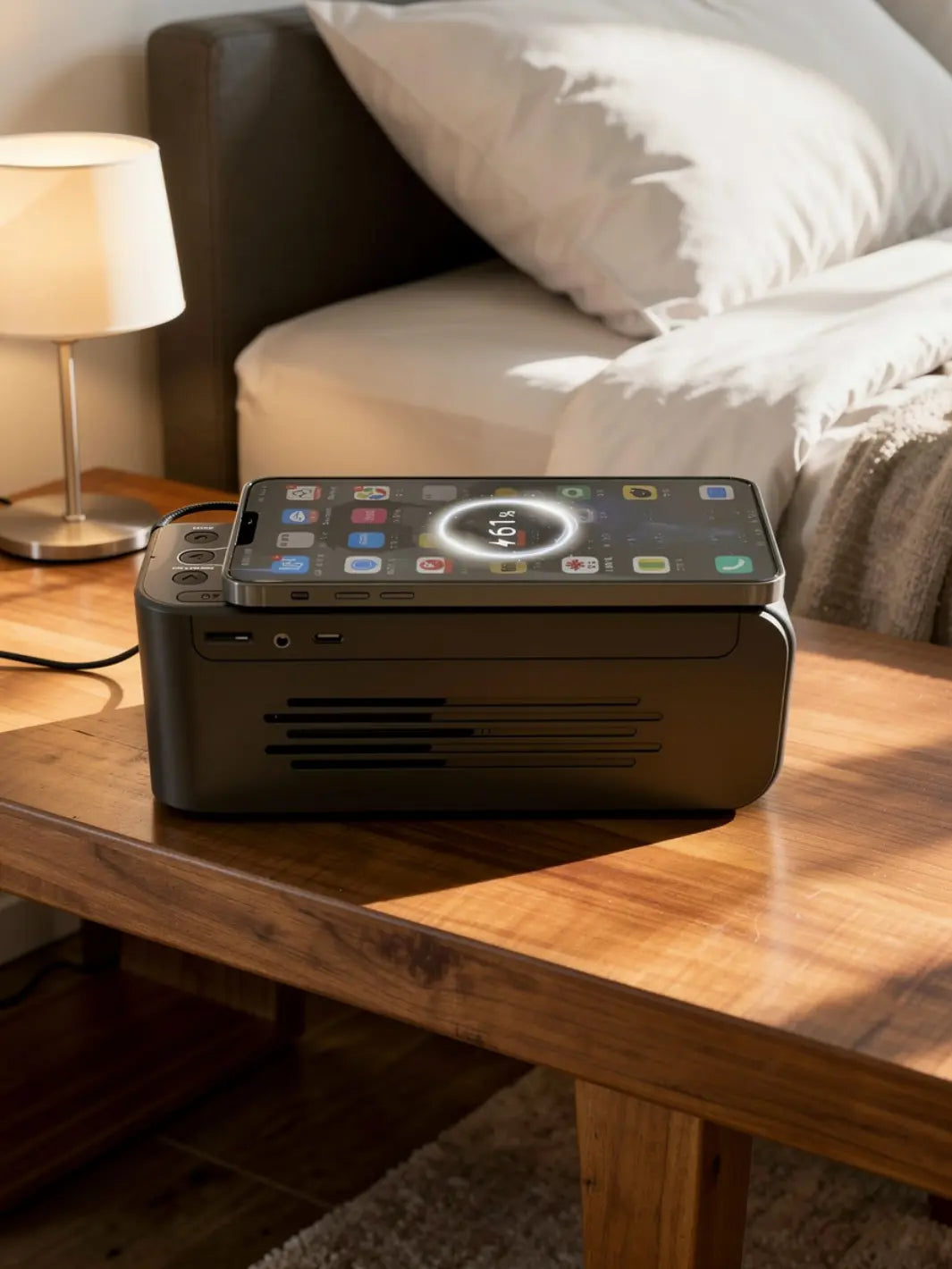 Radio réveil sans fil