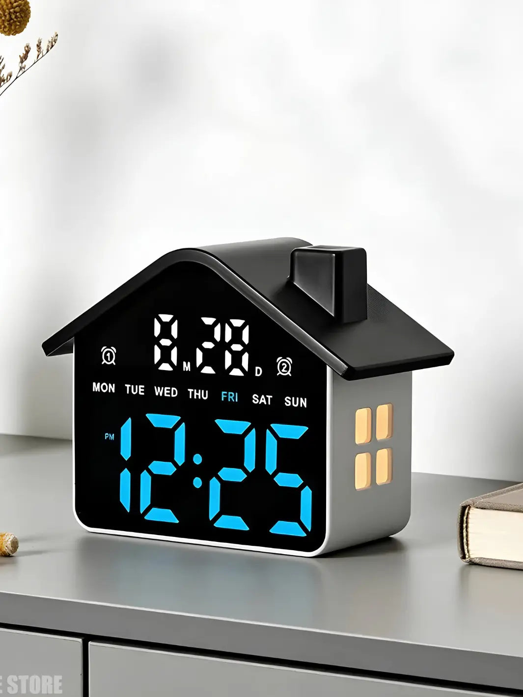 Réveil LED digital maison
