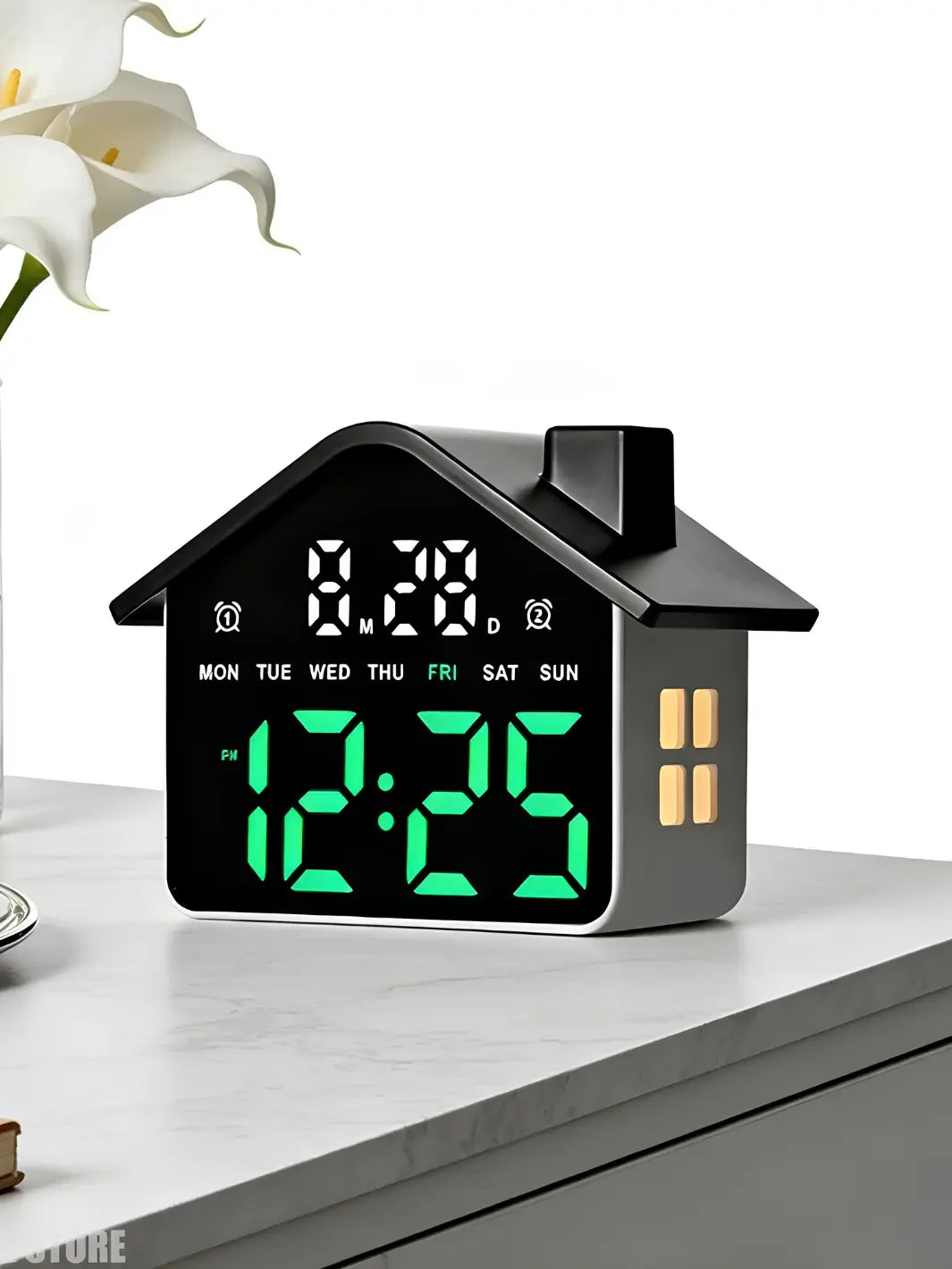 Réveil LED digital maison