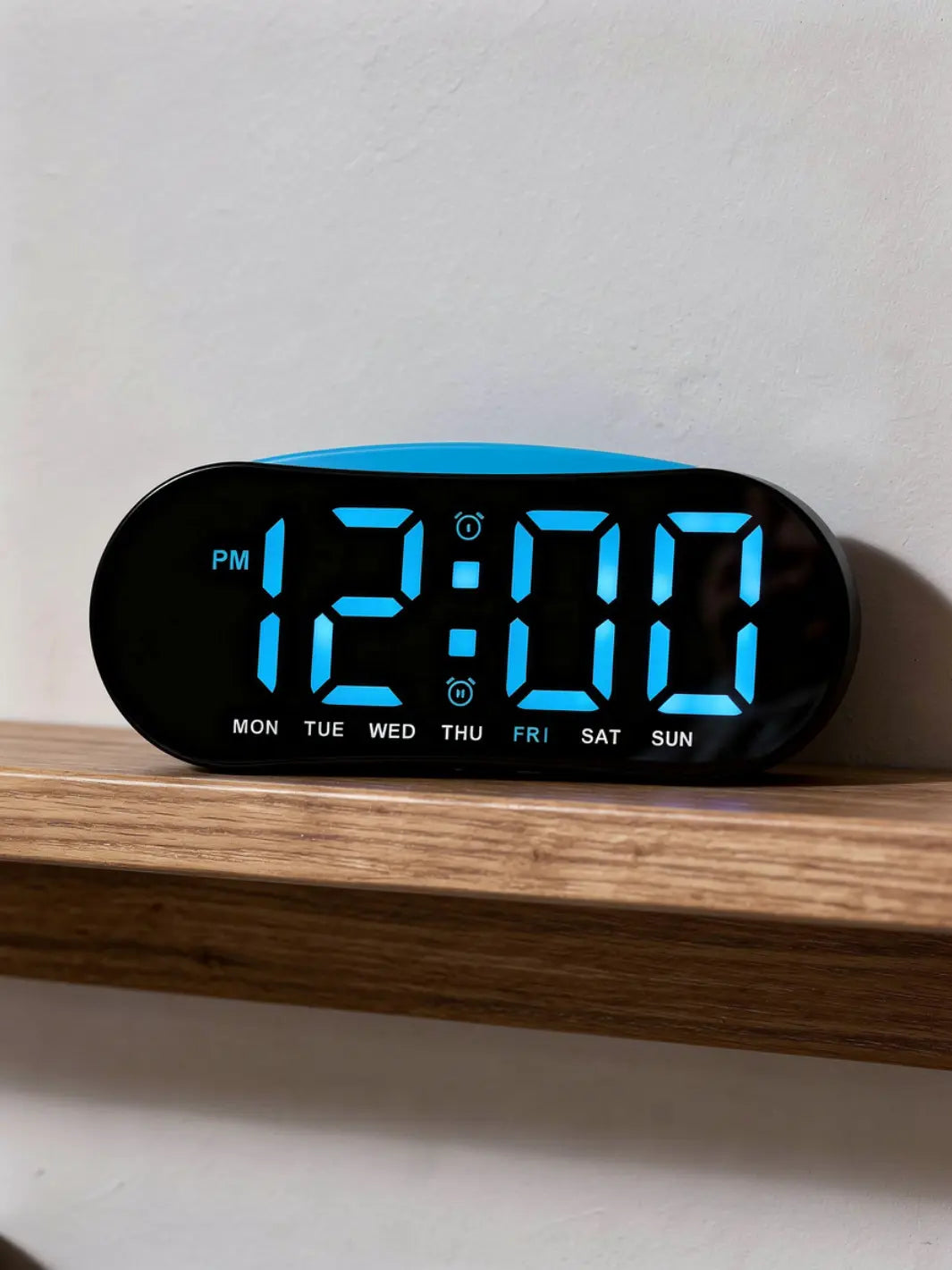 Réveil LED ovale