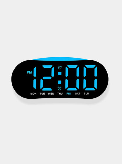Réveil LED ovale