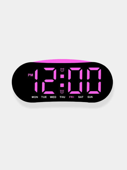 Réveil LED ovale