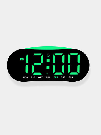 Réveil LED ovale
