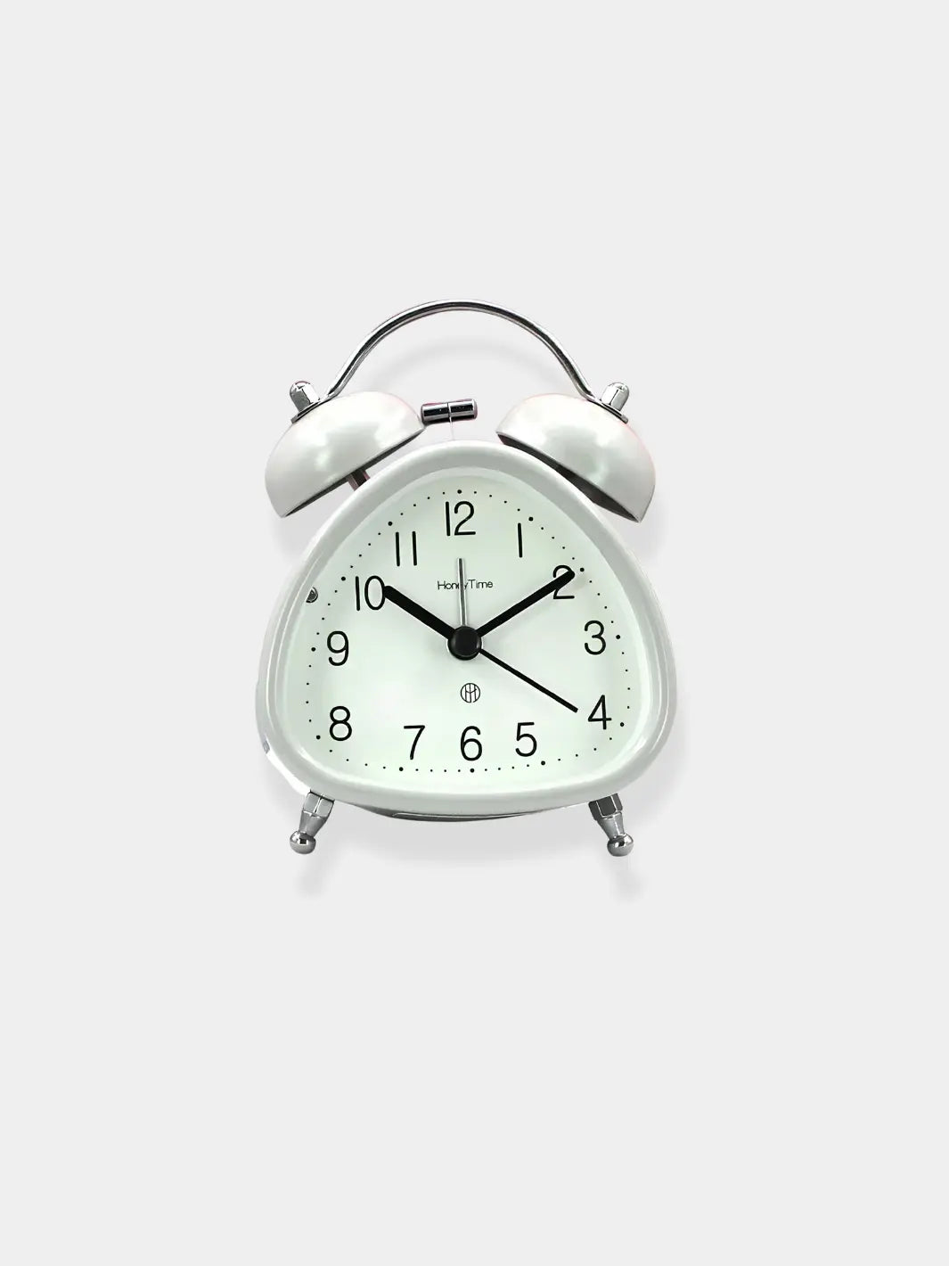 Réveil analogique vintage Gris