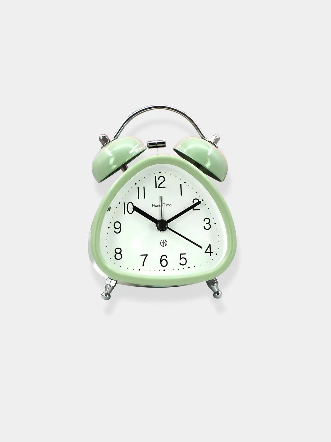 Réveil analogique vintage vert