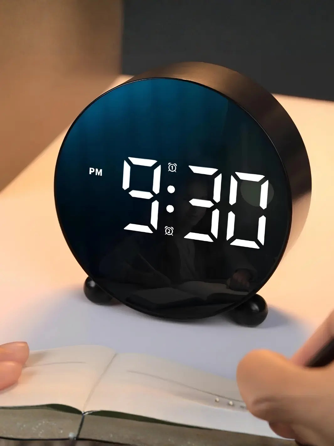 Réveil design gros chiffre