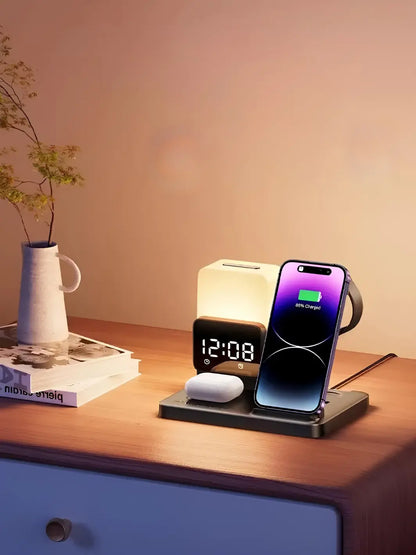 Réveil lampe chargeur