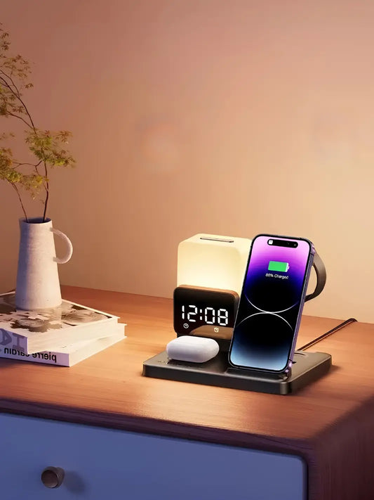 Réveil lampe chargeur