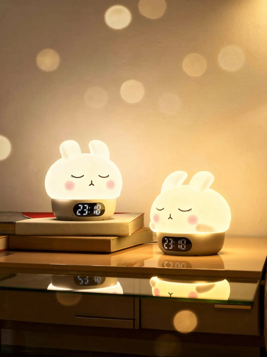 Réveil lapin lumineux