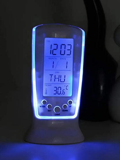 Réveil vertical lumineux