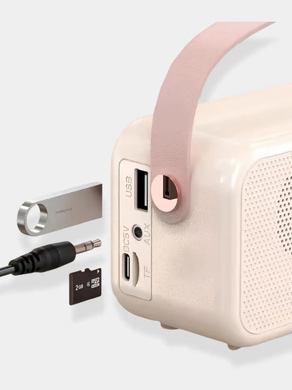 Réveil vintage portable