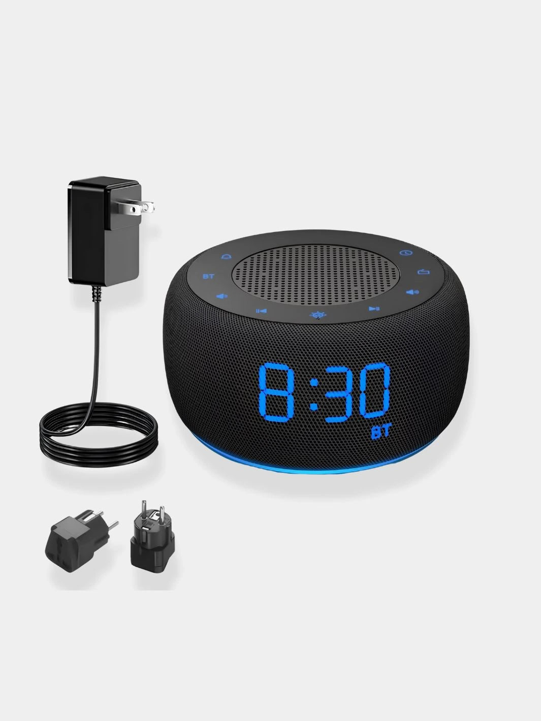 Reveil Bluetooth Noir Europe