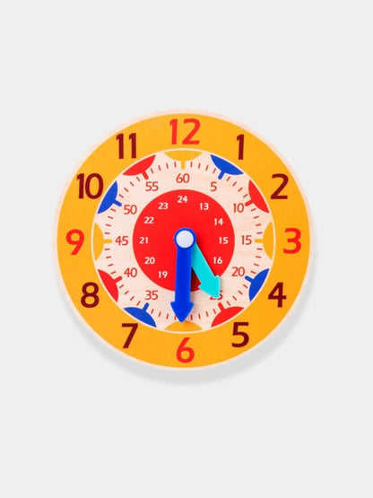 Horloge d'apprentissage enfant Orange