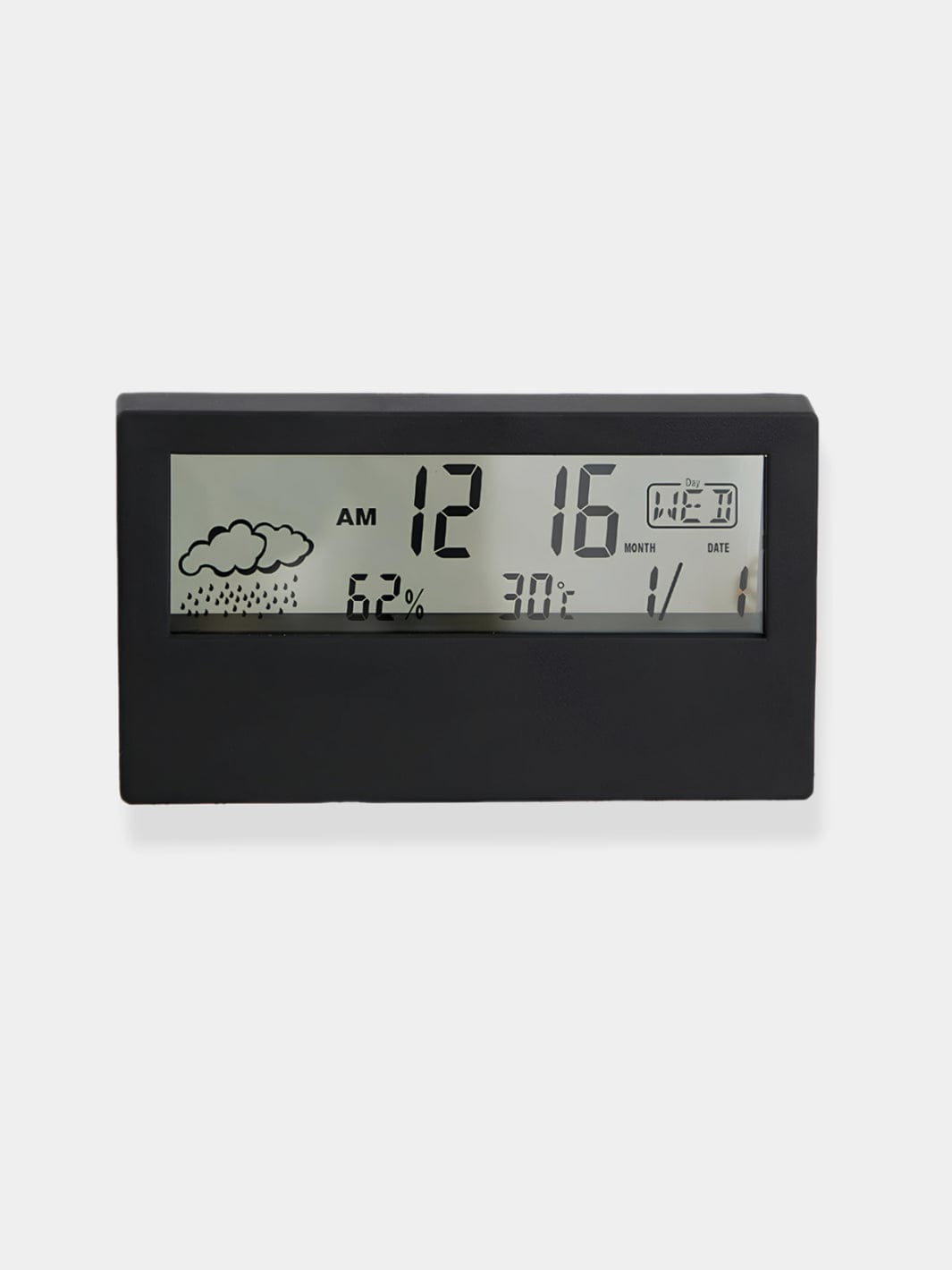 Réveil alarme timer Noir