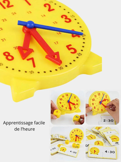 Réveil d'apprentissage jaune