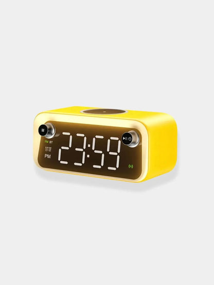 Réveil design luxe Jaune