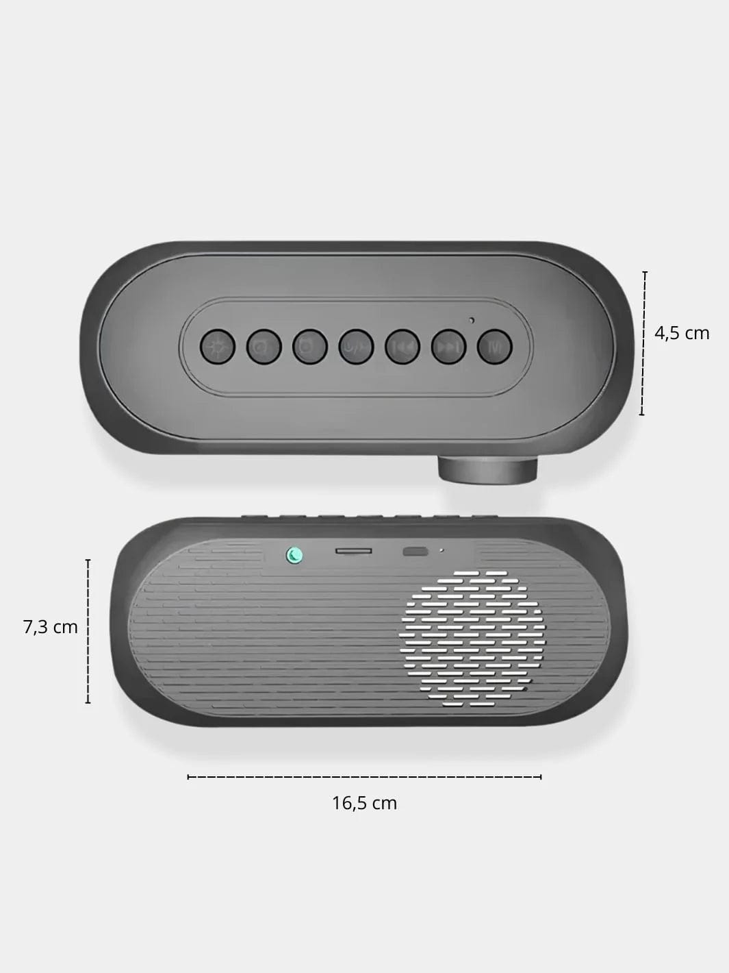 Réveil enceinte bluetooth