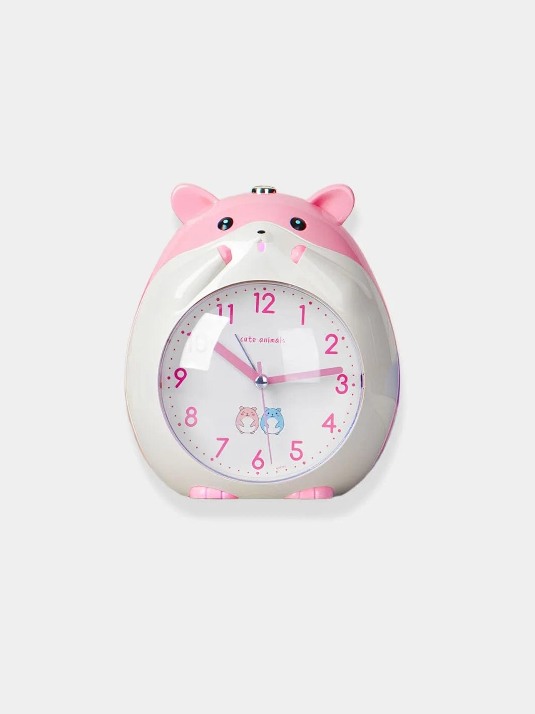 Réveil enfant Hamster Rose