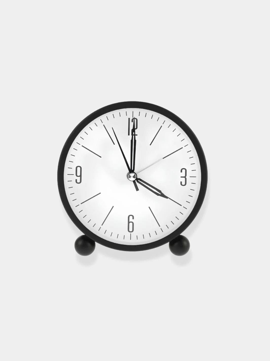 Réveil horloge vintage Noir