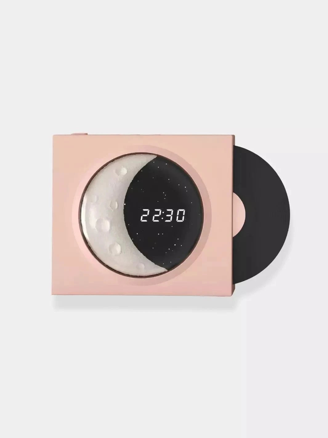 Réveil rétro Vinyl Rose