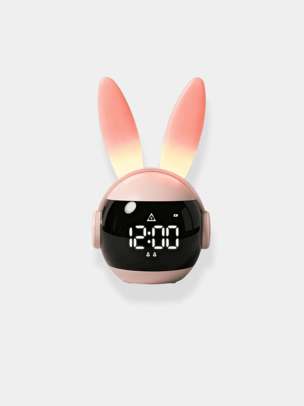 Réveil veilleuse Lapin Rose